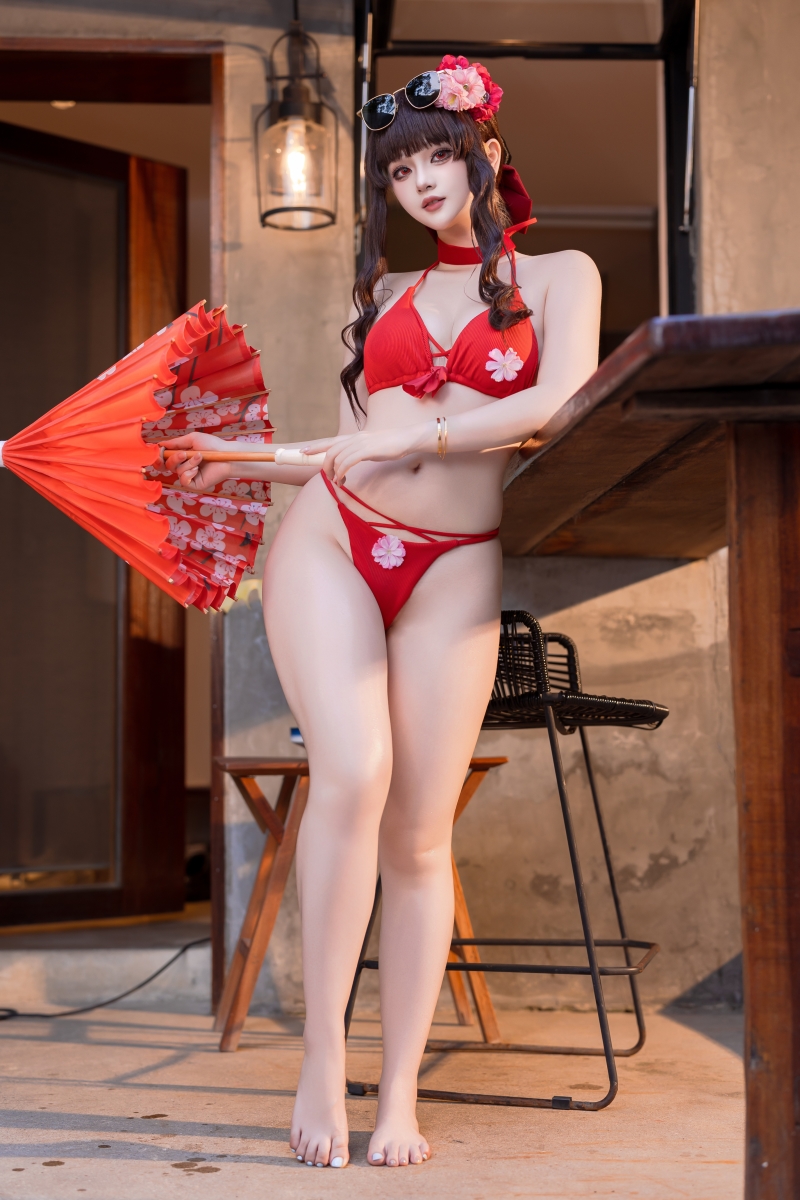 屿鱼#樱花泳装【80P-979MB】一起来欣赏吧！