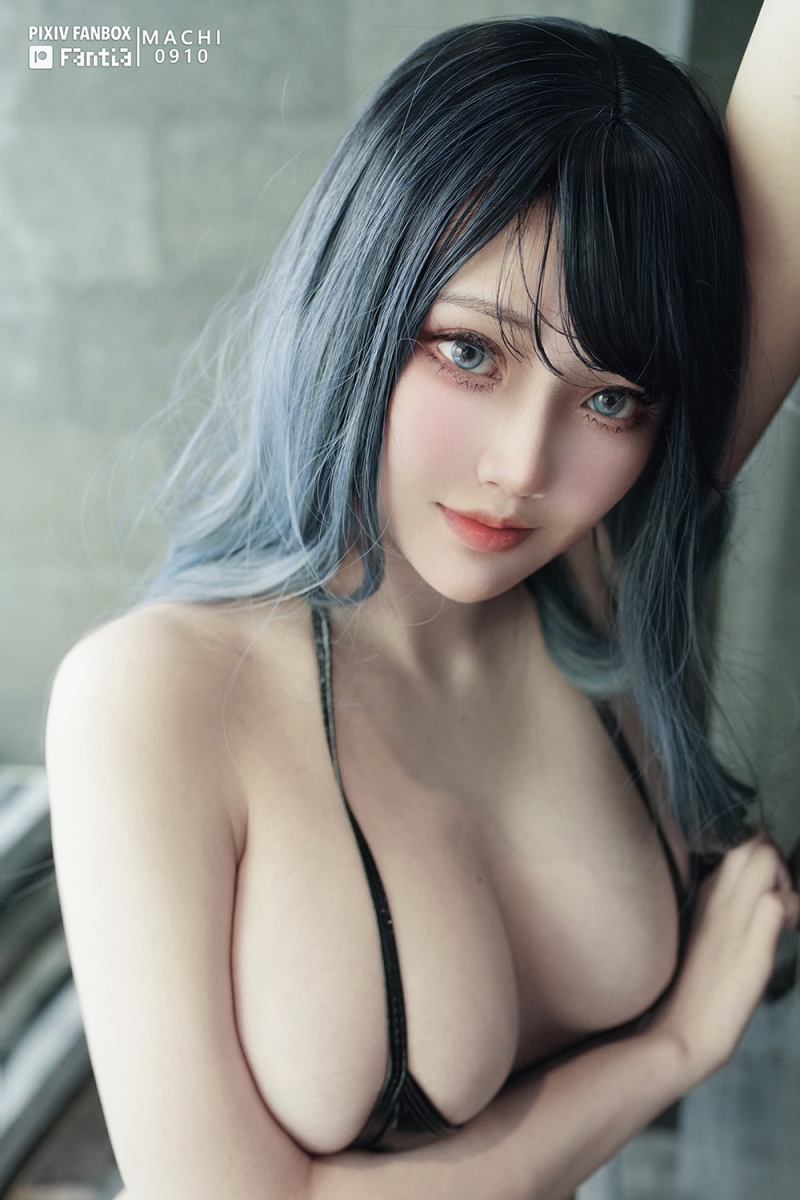 Machi馬吉#JK格子裙【38P-27MB】cos图片欣赏