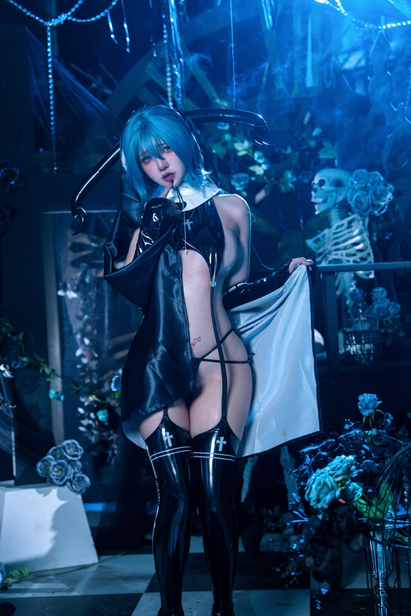 阿薰kaOri#蓝羽毛w魅魔【95P-5V-927MB】真的是yyds！