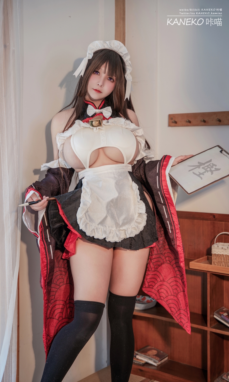 KANEKO咔喵#樫野牛牛女仆【35P-2V-MB】真的是yyds！