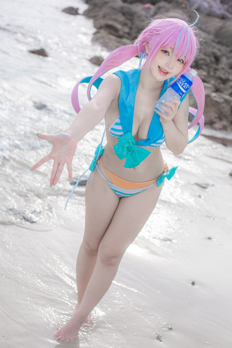 Takanashi Hanari#图包 Aqua【21P-55MB】图片在哪看？