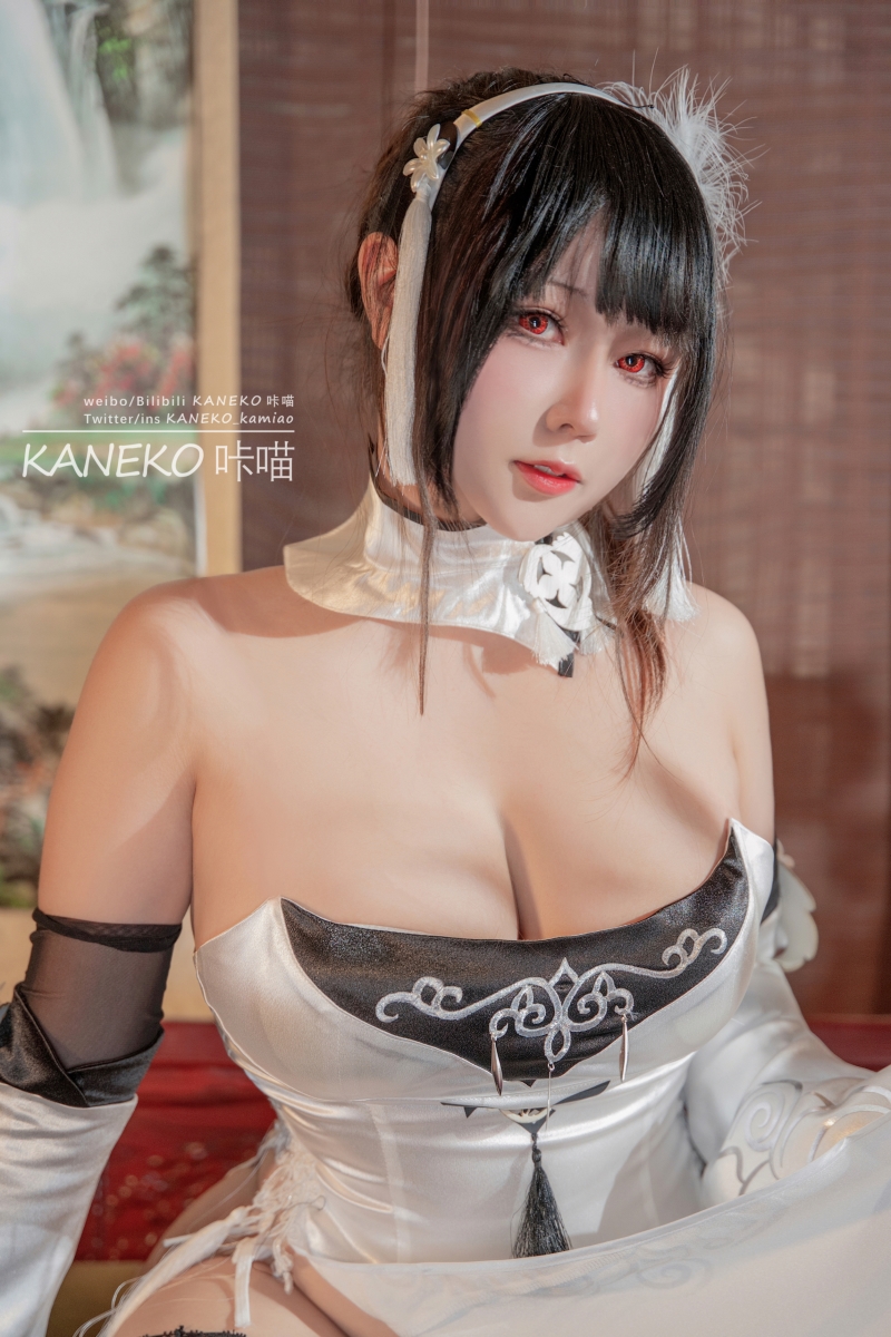 KANEKO咔喵#碧蓝航线 镇海白旗袍【30P-215MB】最新图片欣赏
