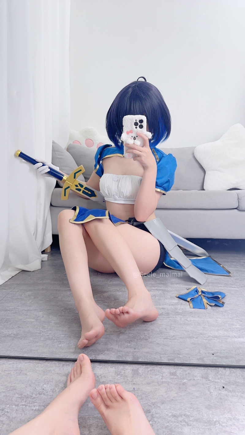 Seele麦麦#崩坏学园2saber希儿【41P-142MB】适合珍藏