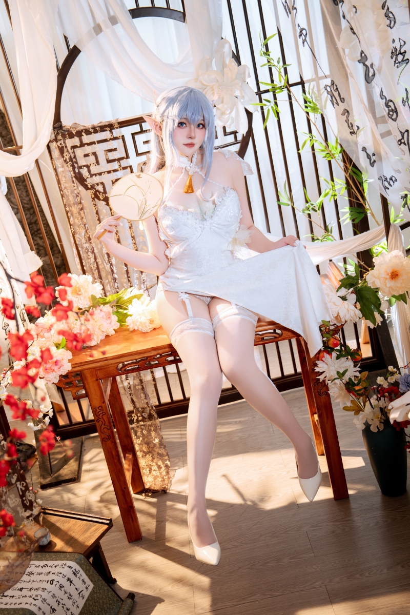 Natsuko夏夏子#碧蓝航线 阿尔比恩旗袍【52P-452MB】图片在哪看？
