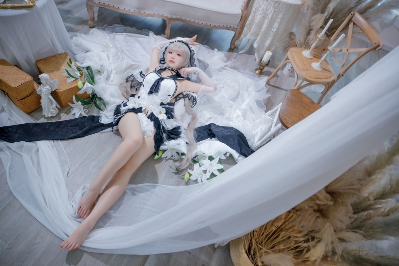 樱落酱w#碧蓝航线 可畏 礼服【20P-208MB】cos照片