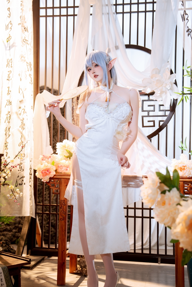 Natsuko夏夏子#碧蓝航线 阿尔比恩旗袍【52P-452MB】图片在哪看？