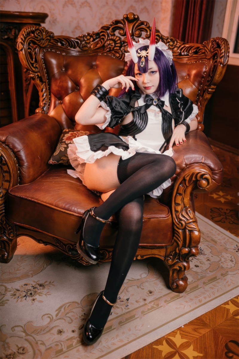 花铃#FGO 酒吞童子 女仆【72P-697MB】cos作品欣赏