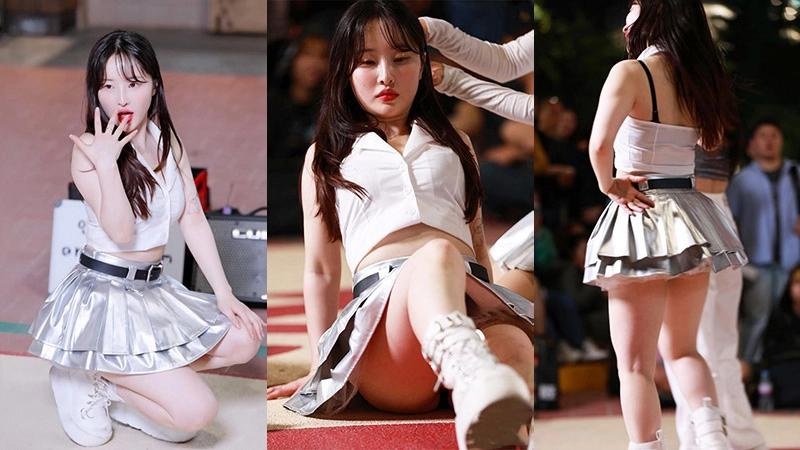 韩国女团REVIVE X饭拍秀 拍摄日期20240602-跳舞素材