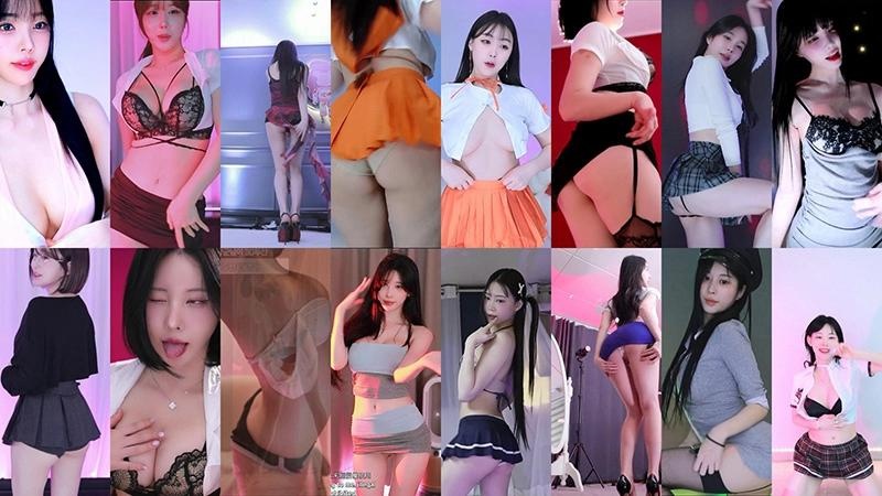 AfreecaTv韩国BJ 2025年3月12日录制舞蹈合集-舞蹈主播视频