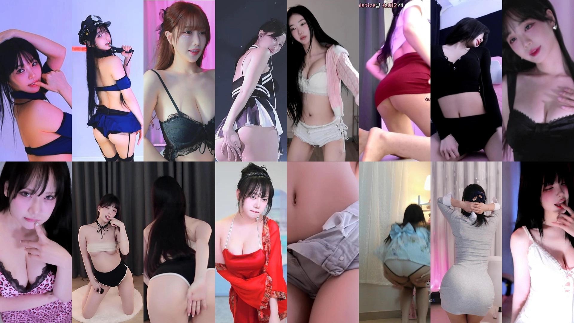 AfreecaTv韩国BJ 2025年2月27日-3月1日录制舞蹈合集-热舞主播视频