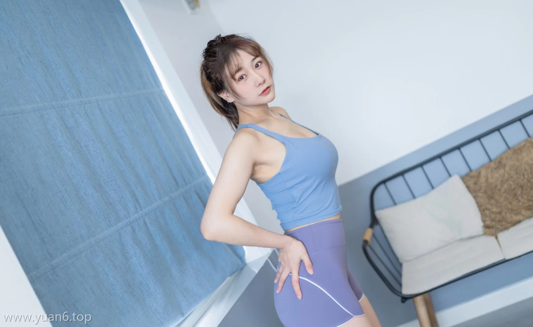 图片欣赏丨Coser三刀刀miido-有氧服图片集赏析在线观看资料