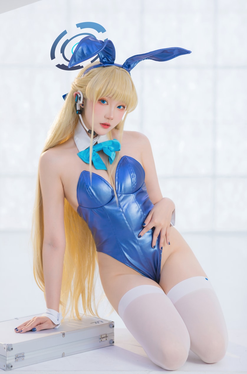 瓜希酱#飞鸟马时兔女郎美丽的图片欣赏