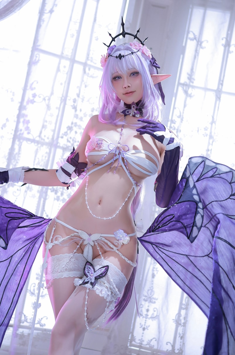 水淼aqua#遐蝶 Castorice新版作品