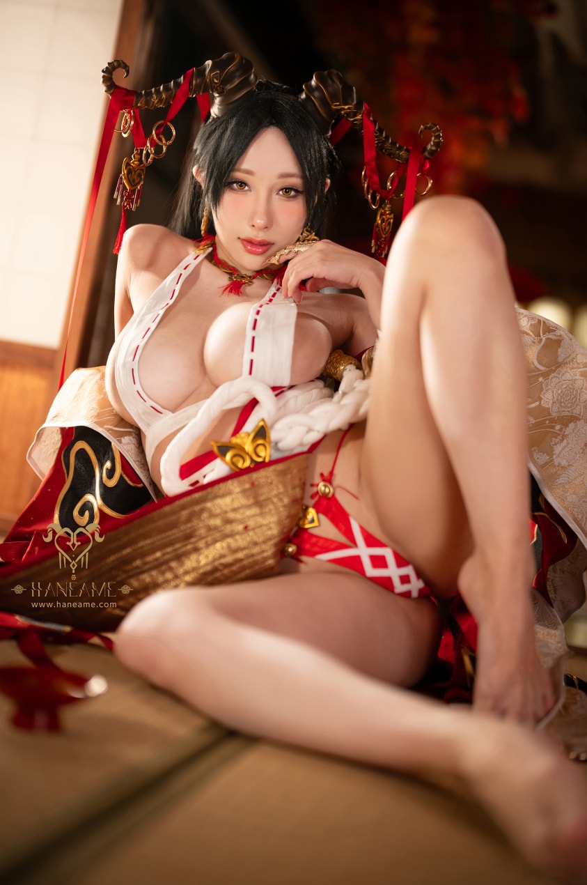 雨波_HaneAme –#Lustful Goat Miko邪羊巫女来看看吧