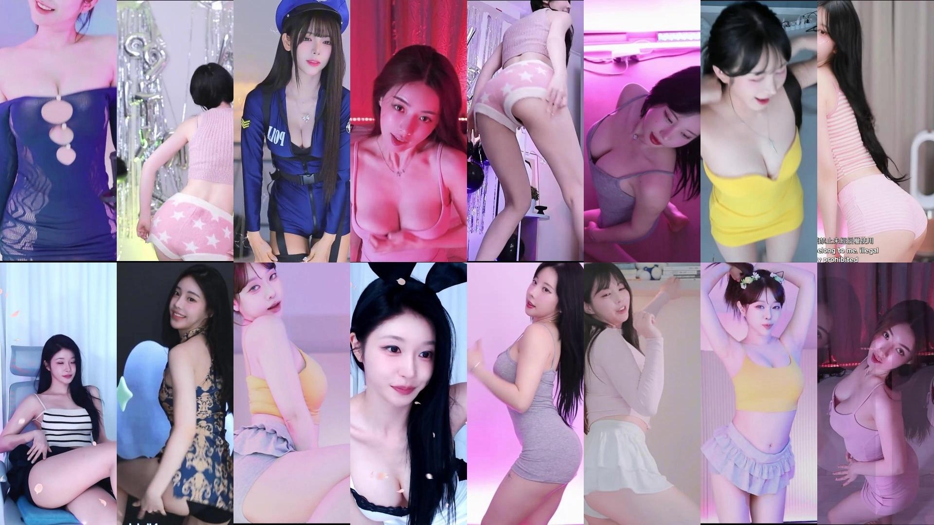 AfreecaTv韩国BJ 2025年5月19-20日录制舞蹈合集-主播跳舞下载