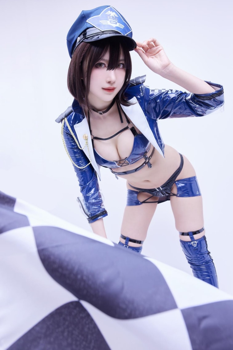 Shika小鹿鹿#碧蓝航线-巴尔的摩赛车服视图欣赏