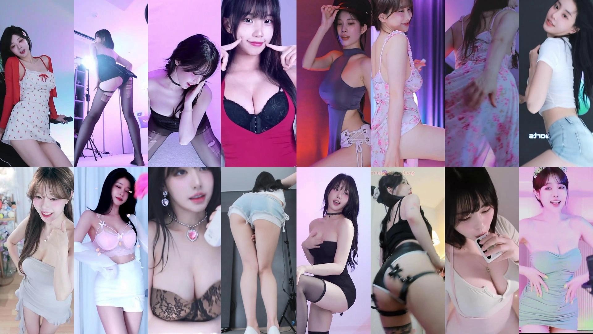 Sooplive韩国BJ 2025年6月19日录制舞蹈合集-素材分享