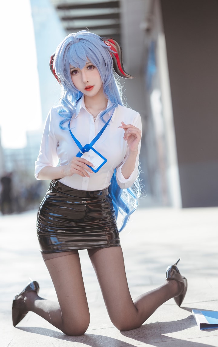 仙女月#原神 甘雨收藏起来吧