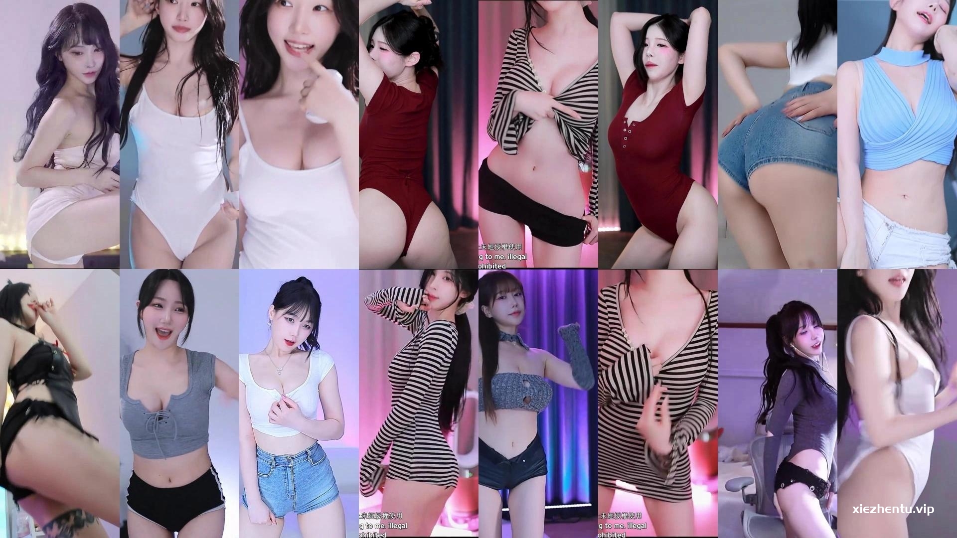 Sooplive韩国BJ 2025年7月20日录制舞蹈合集-直播跳舞视频下载