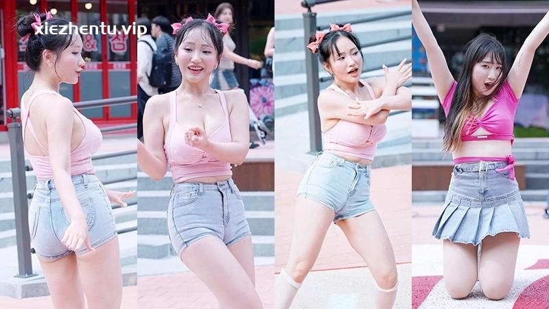 韩国女团HAPPINESS饭拍秀 拍摄日期20240720-真人跳舞