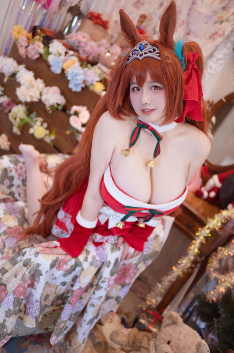 阿半今天很开心#赛马娘-大和赤骥·绯红的星落之夜一起来欣赏吧！