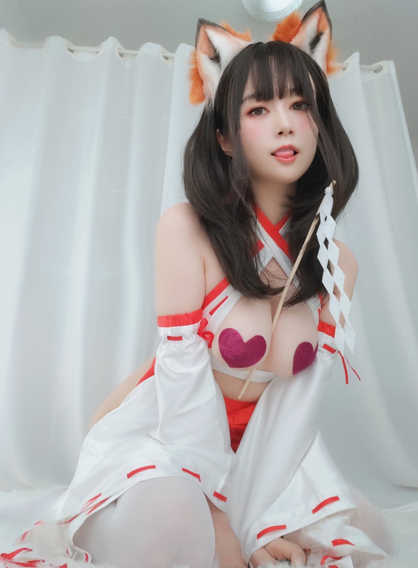 白银81#神社小狐狸未删减图片作品