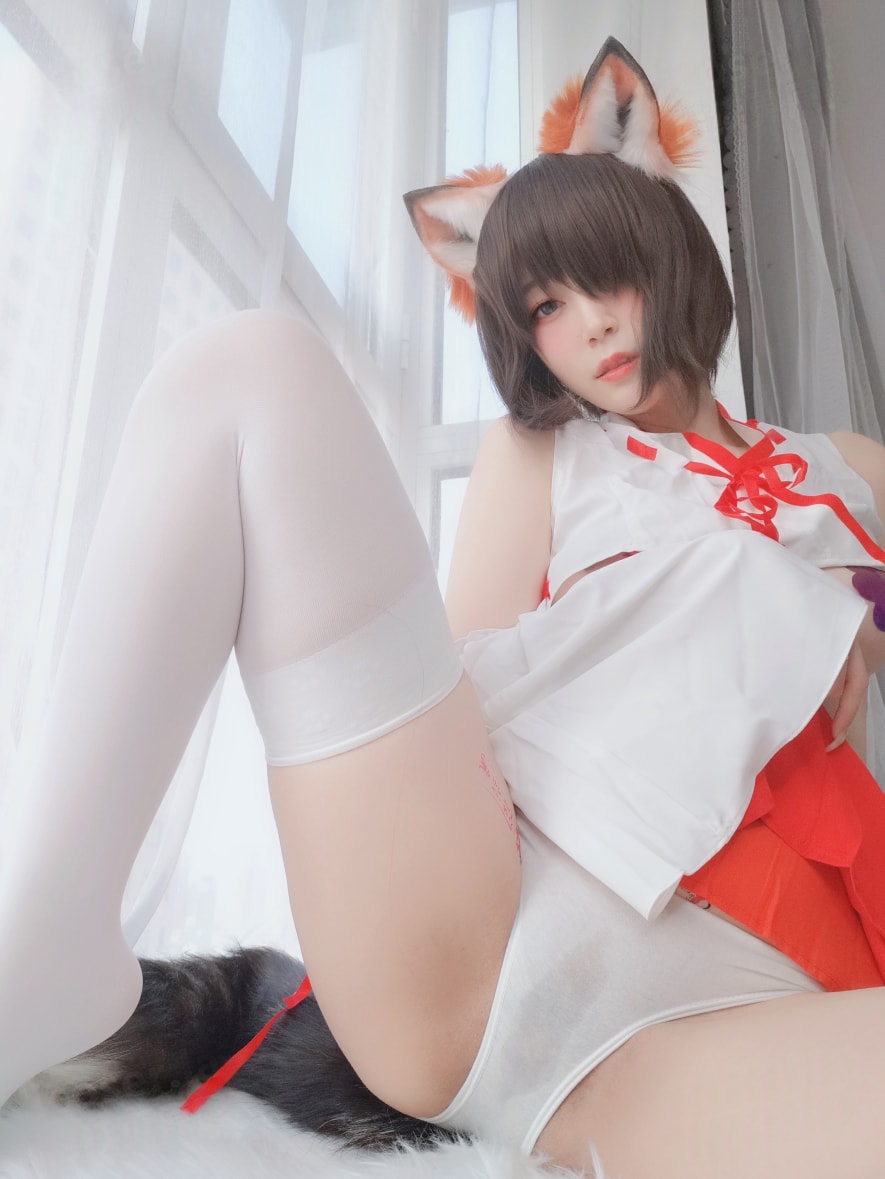 白银81#神社小狐狸未删减图片作品
