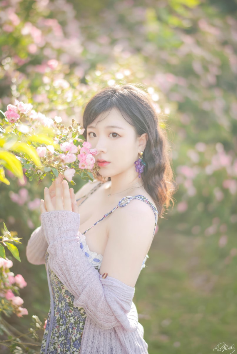 皮皮奶可可爱了啦#蔷薇花图片作品欣赏