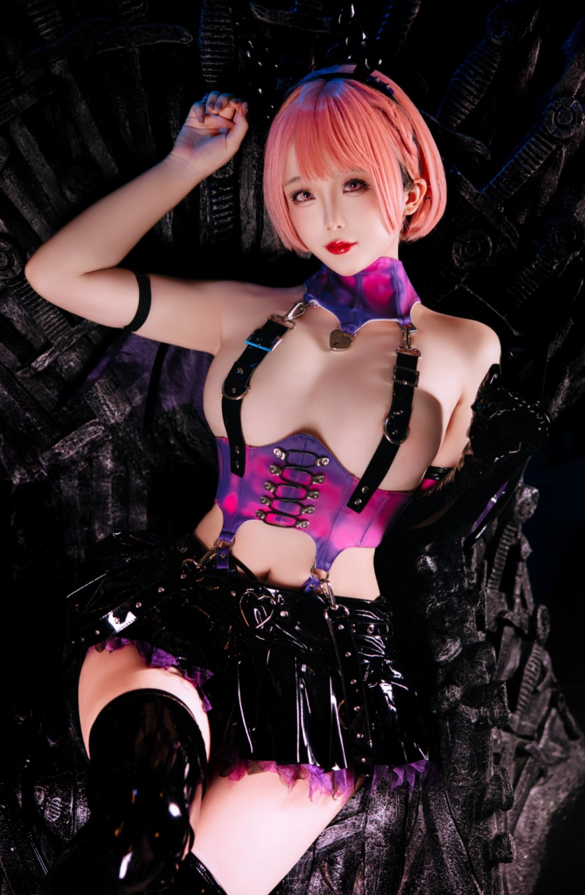 日奈娇#魅魔cos作品欣赏 日奈娇#魅魔cos作品欣赏