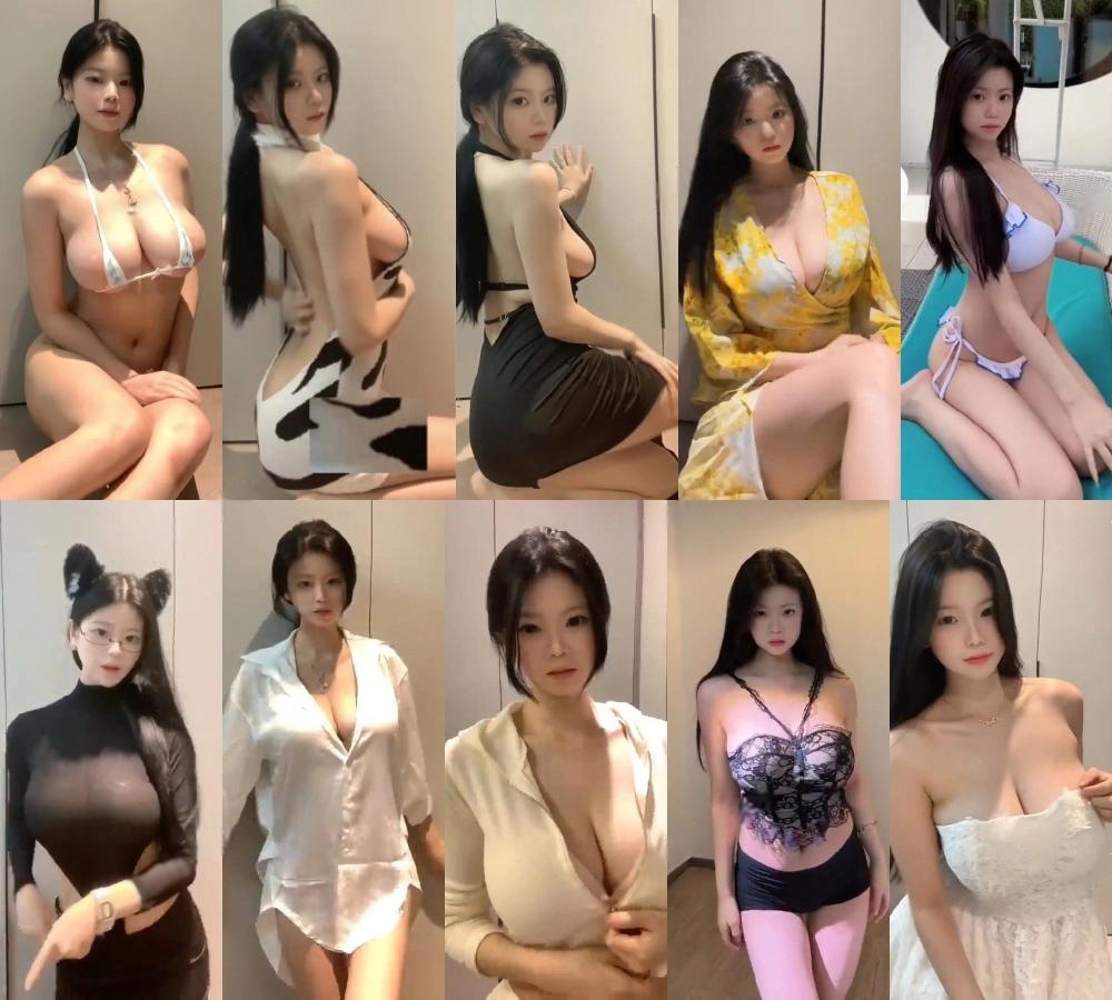 抖音主播乔乔子土豪定制合集含泳装-直播跳舞视频下载