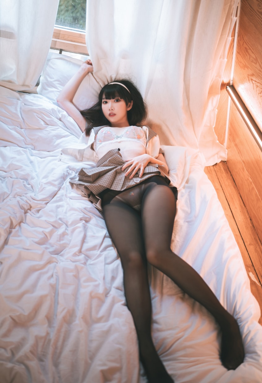 面饼仙儿#黑斯露营JK非常漂亮