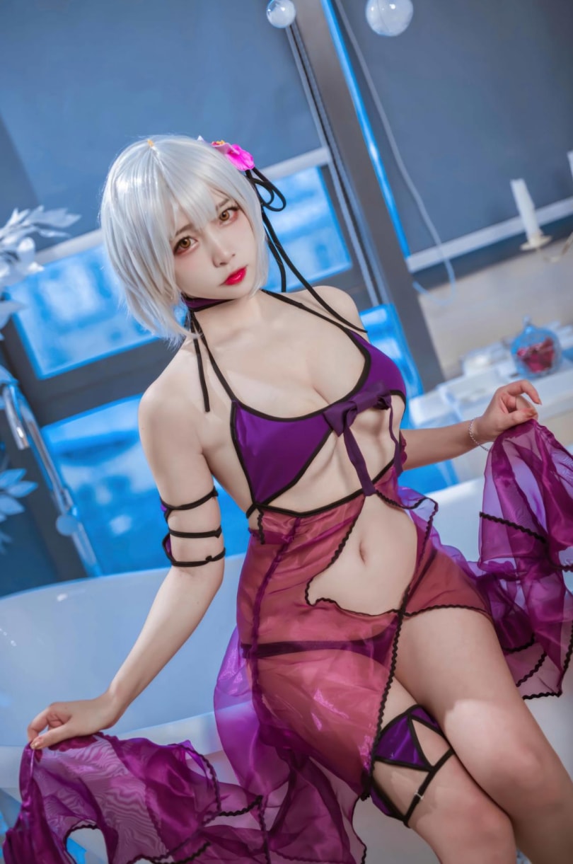 二佐Nisa –#FATE-黑贞水着资源分享