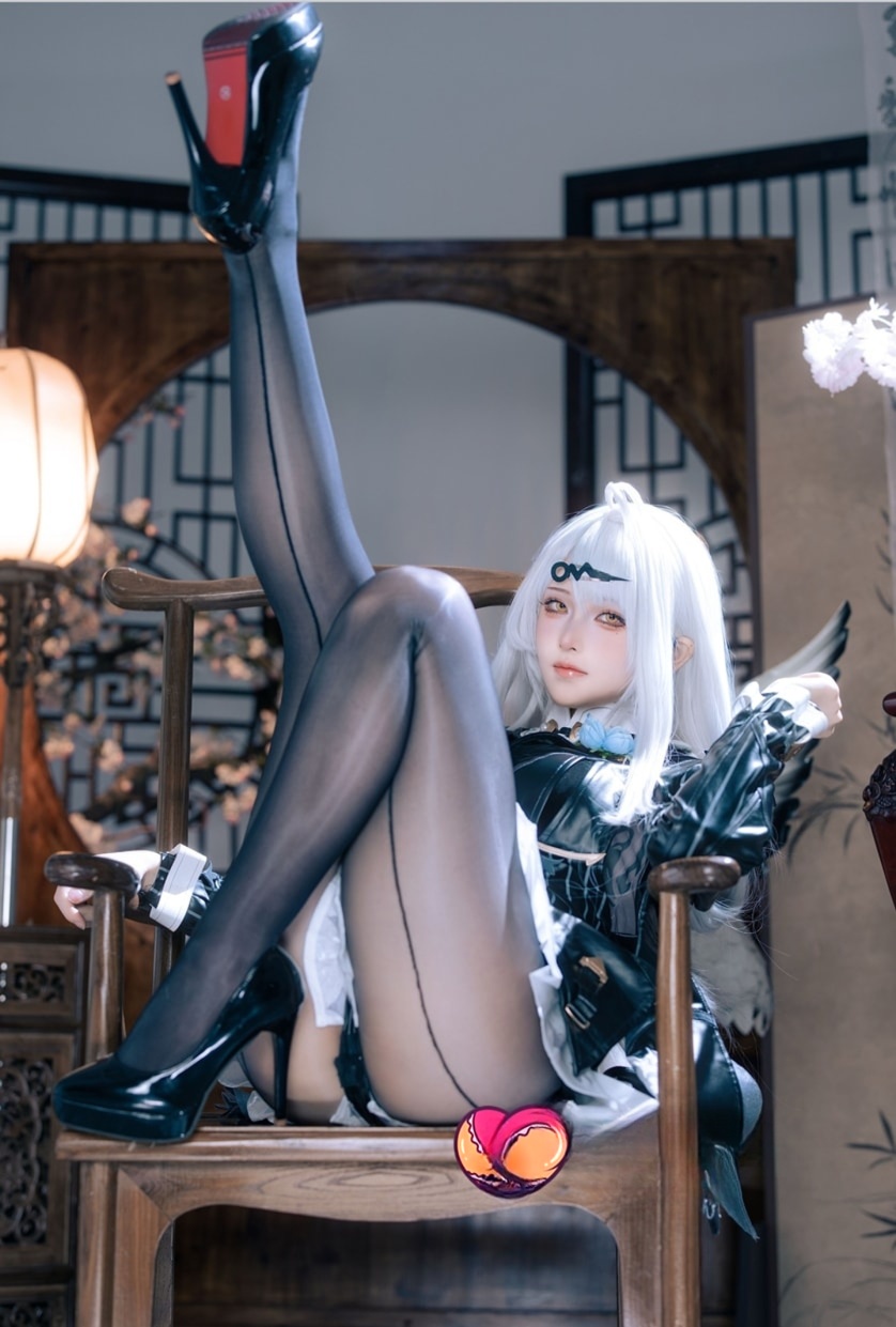 屿鱼#仪玄 墨形影踪 (绝区零)美丽的女生cos图片