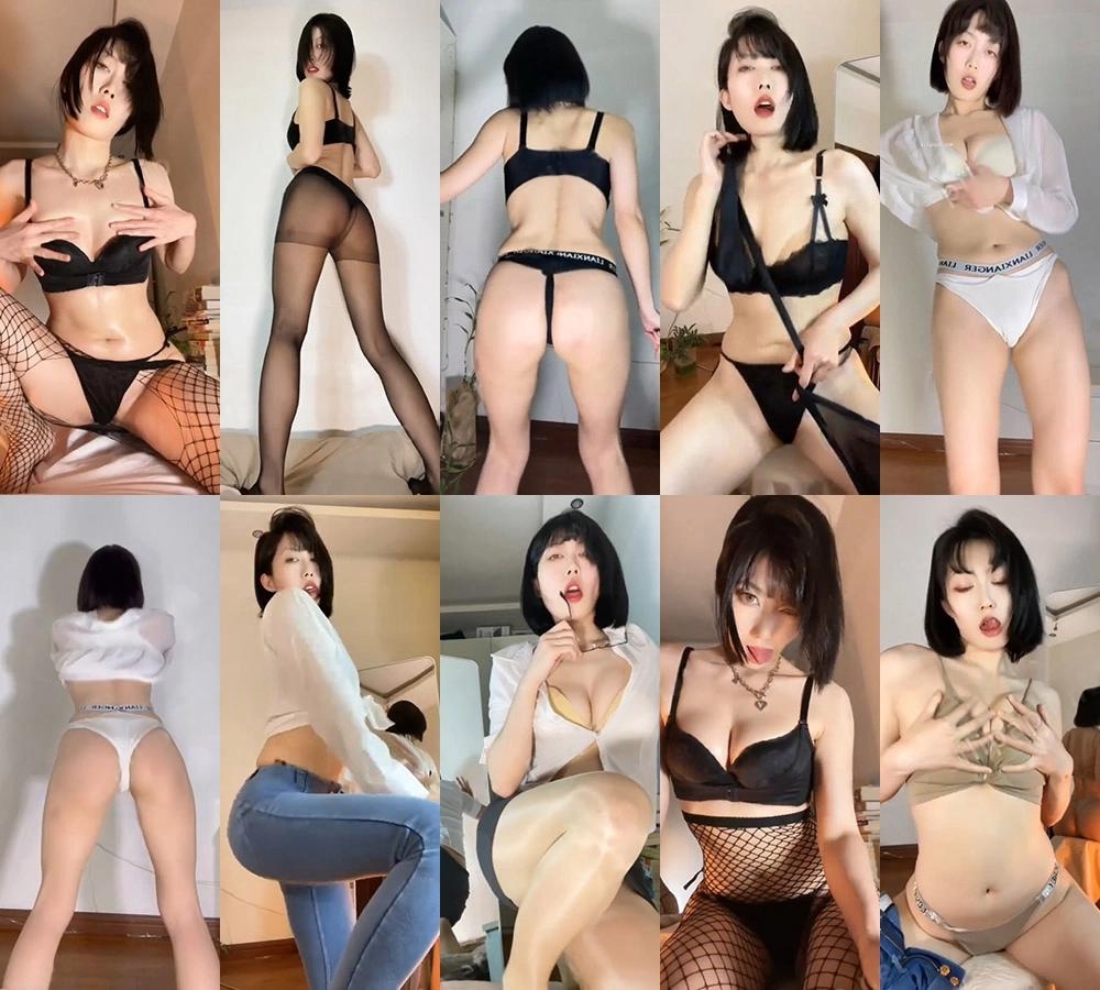 抖音极品舞蹈老师紫月付费定制跳舞情去-直播下载