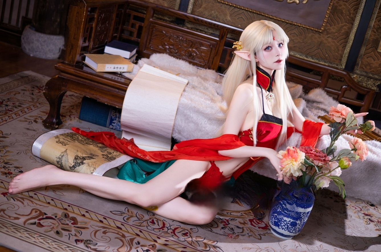 双木扶苏#布雷斯特红古风cos图片欣赏