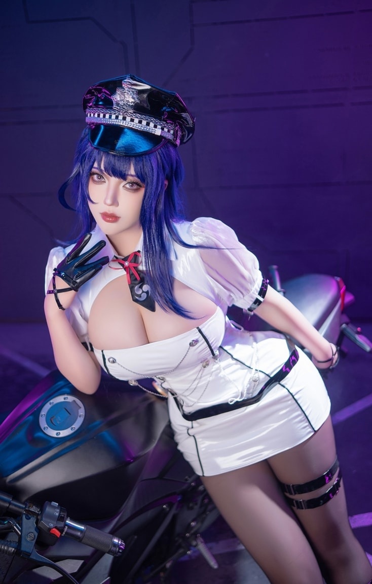 菌烨tako#原神 雷电将军赛车图片欣赏