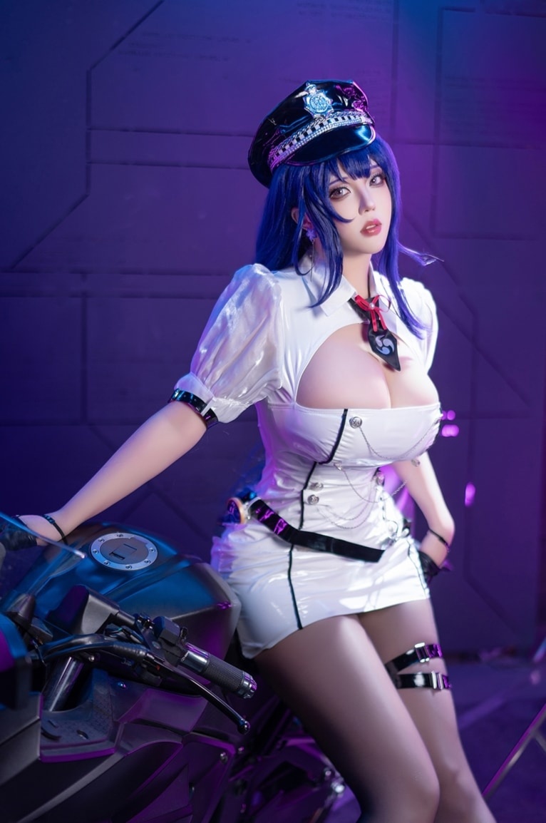 菌烨tako#原神 雷电将军赛车图片欣赏