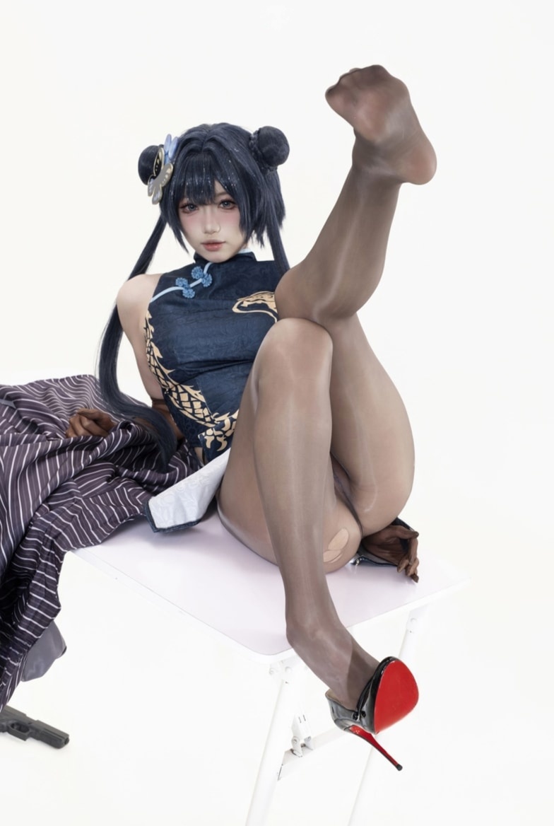 柒柒要乖哦 –#蔚蓝档案 妃咲原皮+兔女郎真的是yyds！