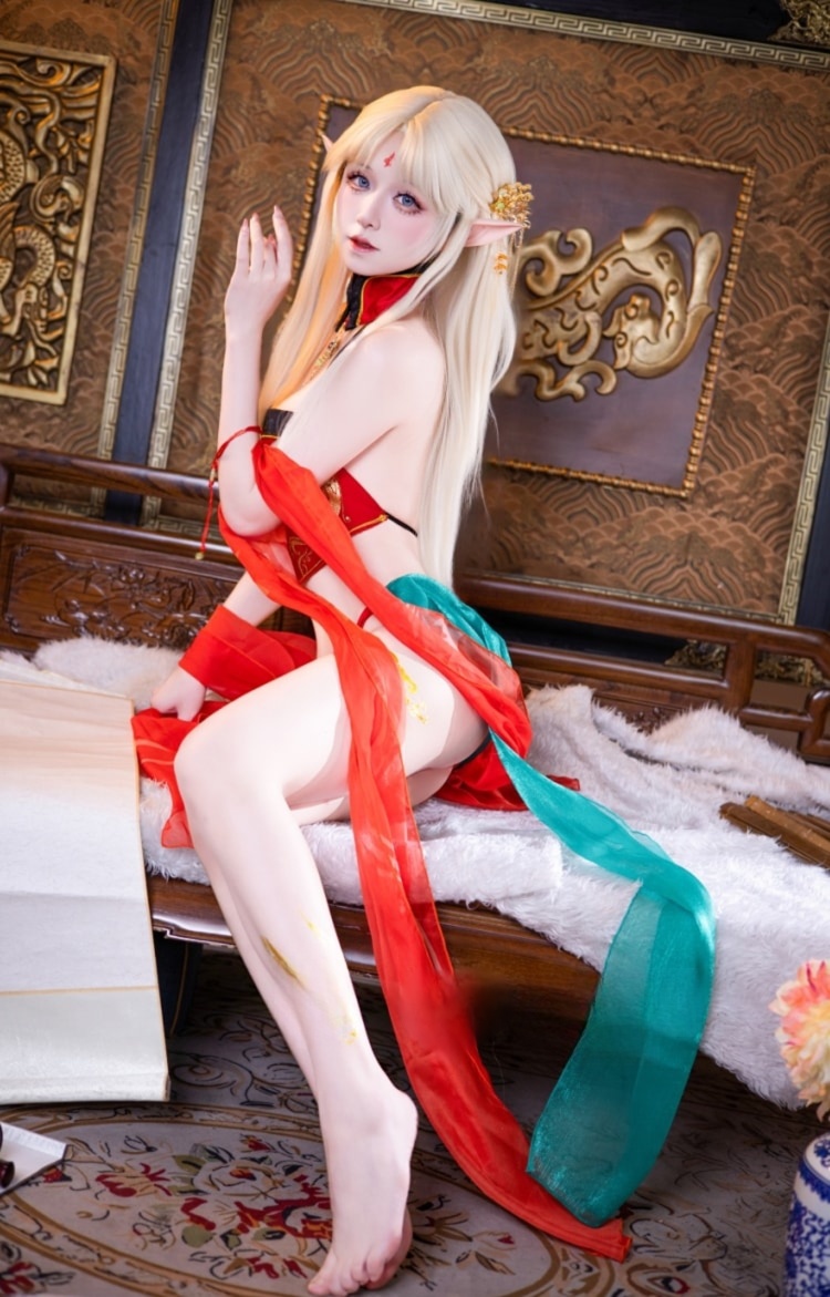 双木扶苏#布雷斯特红古风cos图片欣赏