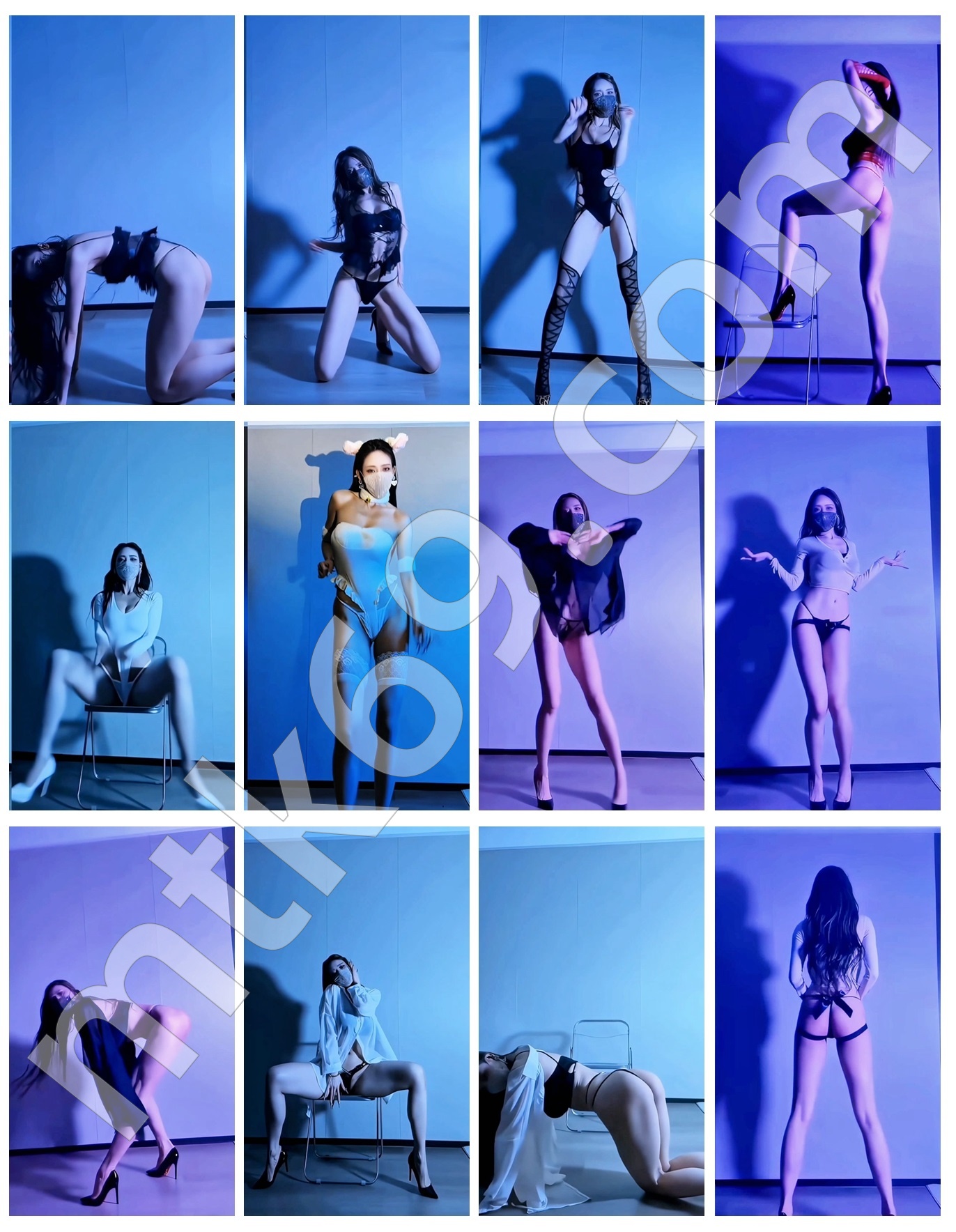 抖音丨爱跳舞的小野猫 百万粉丝超燃主播大尺度私定 [10V/550MB]-热舞视频自备纸巾