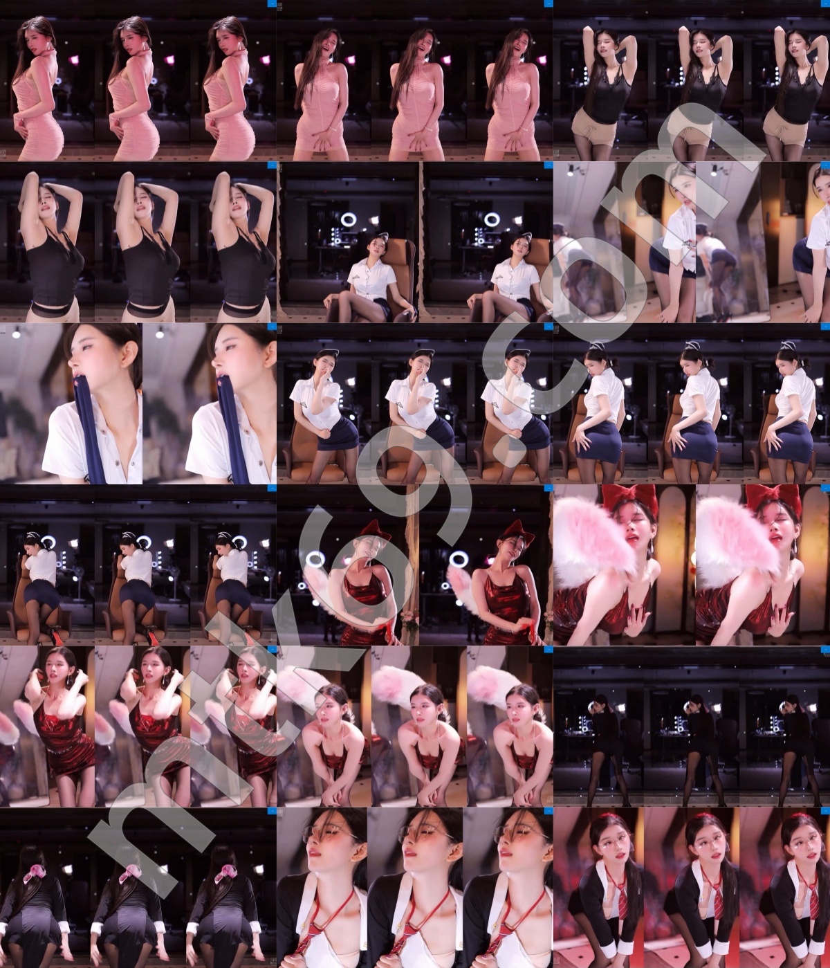 网易CC/斗鱼小恩雅 斗鱼首秀直播骚舞合集 [24V/5.24GB]-素材分享