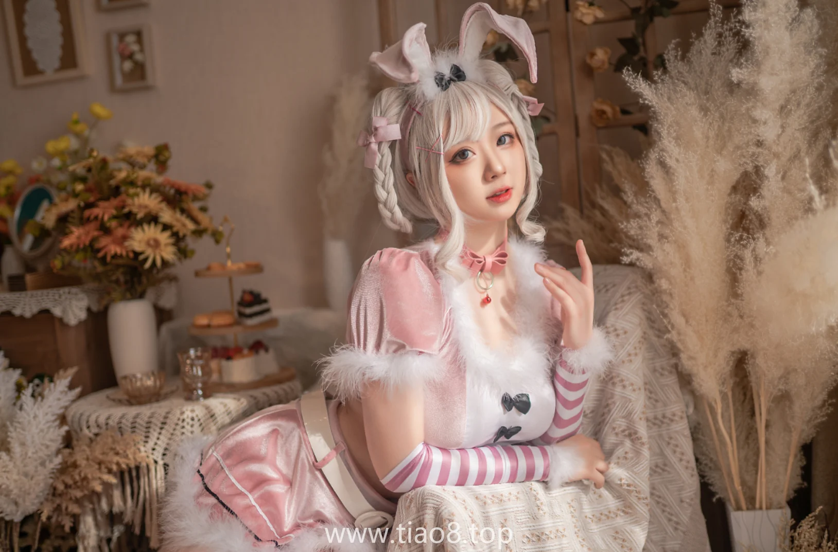 图片欣赏丨Coser皮皮奶可可爱了啦:NO.039-粉色兔兔 [71P-1.65GB]在线观看资料