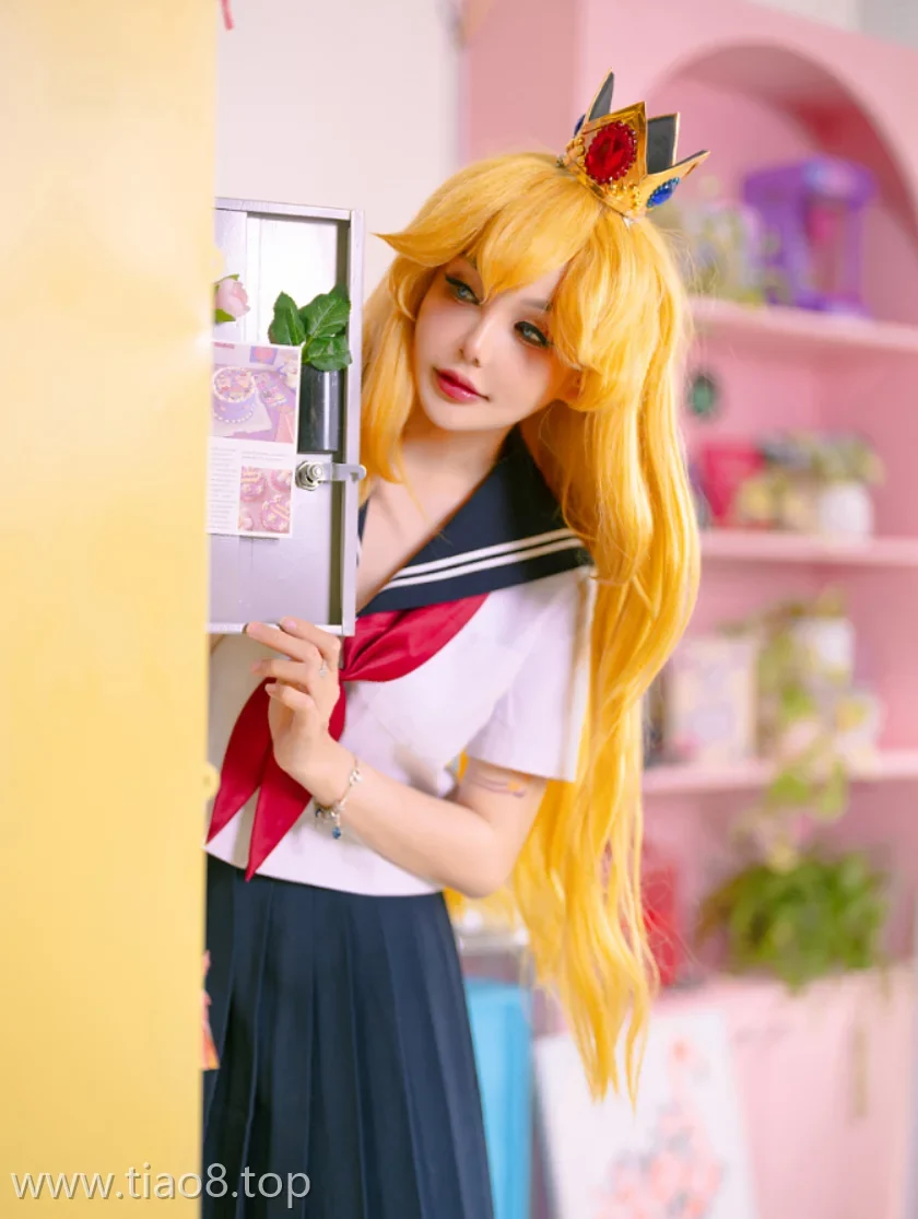 图片欣赏丨Coser_Joyce Lin2x:NO.041-Peach School Girl[54P-250.8M]在线观看资料