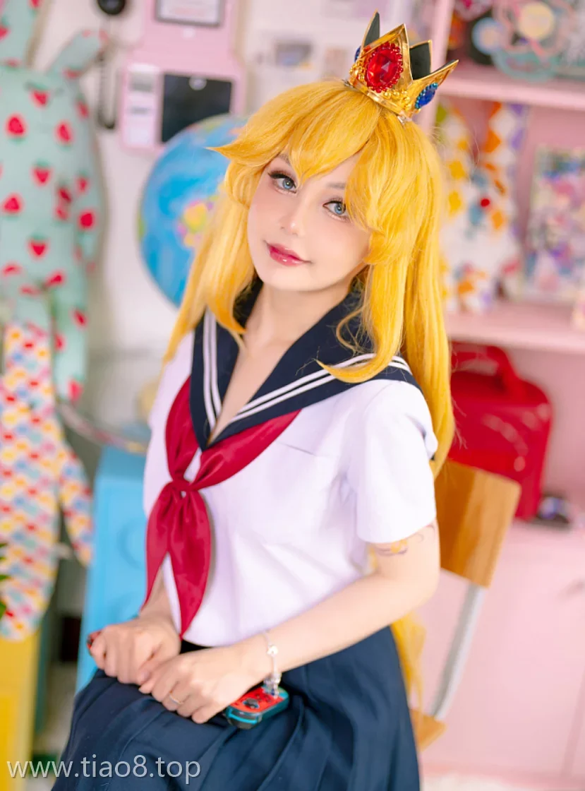 图片欣赏丨Coser_Joyce Lin2x:NO.041-Peach School Girl[54P-250.8M]在线观看资料