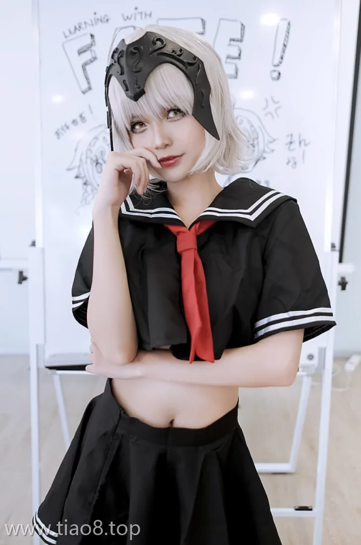 图片欣赏丨Coser_Azami:NO.020-黑贞德[14P-40MB]在线观看资料