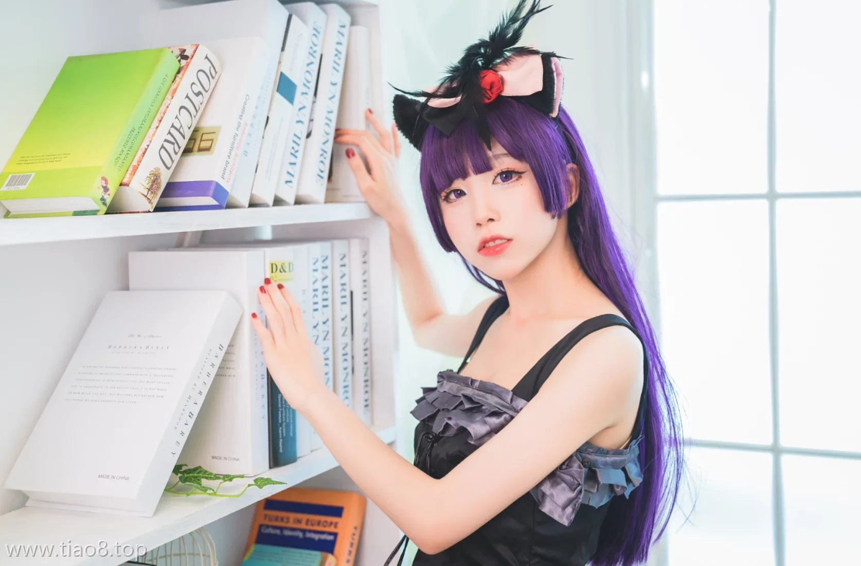 图片欣赏丨Coser_水淼Aqua:NO.022-黑猫 冷门小礼服[9P-101M]在线观看资料