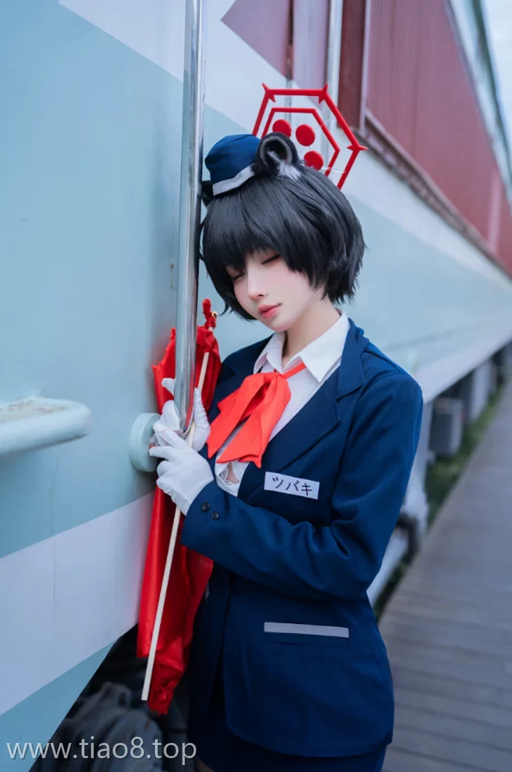 图片欣赏丨Coser_rioko凉凉子:NO.0138-蔚蓝档案 导游 椿[62P12V-1.03G]在线观看资料