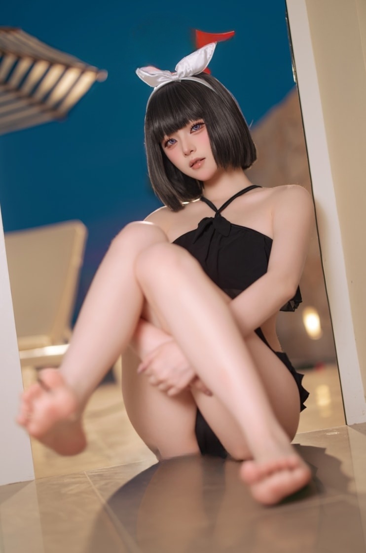 屿鱼#蔚蓝档案 静山真白泳装微博照片 屿鱼#蔚蓝档案 静山真白泳装微博照片