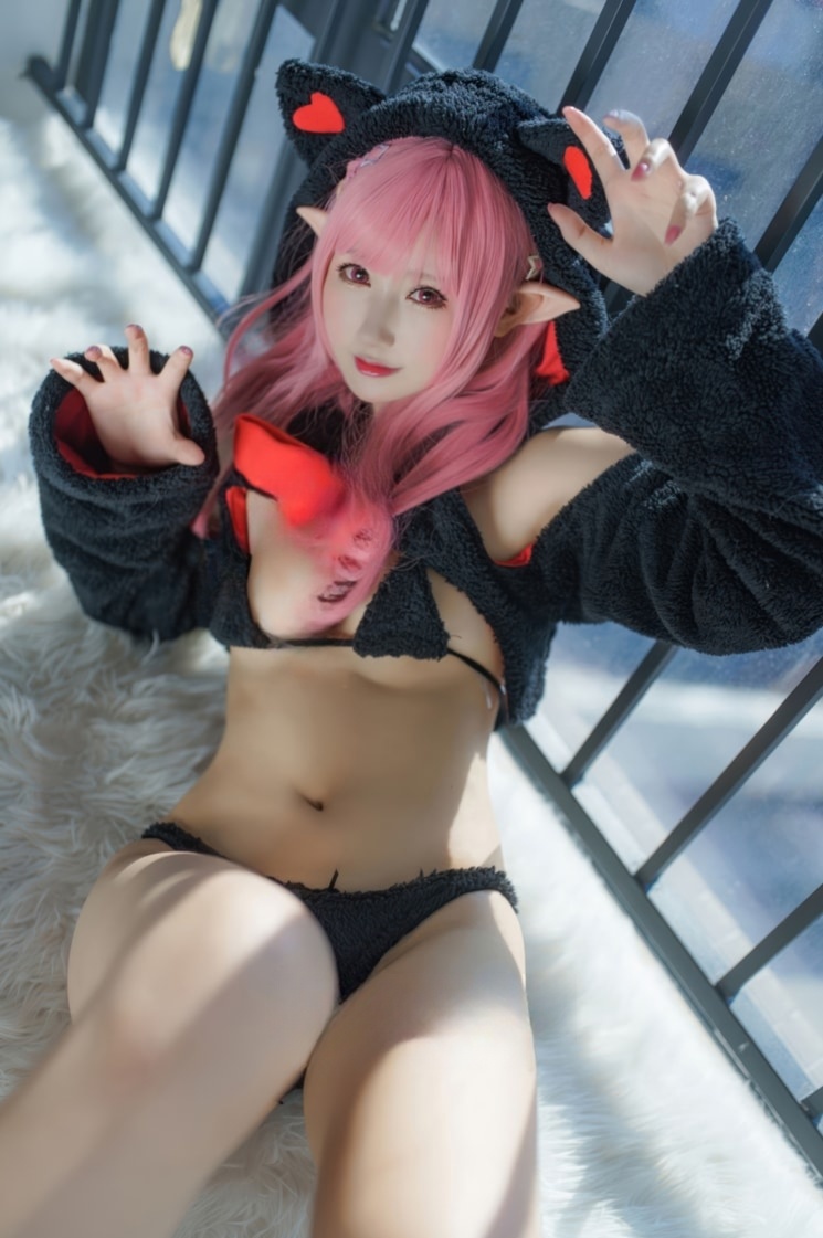 羽生三未 –#礼物猫最新图片欣赏