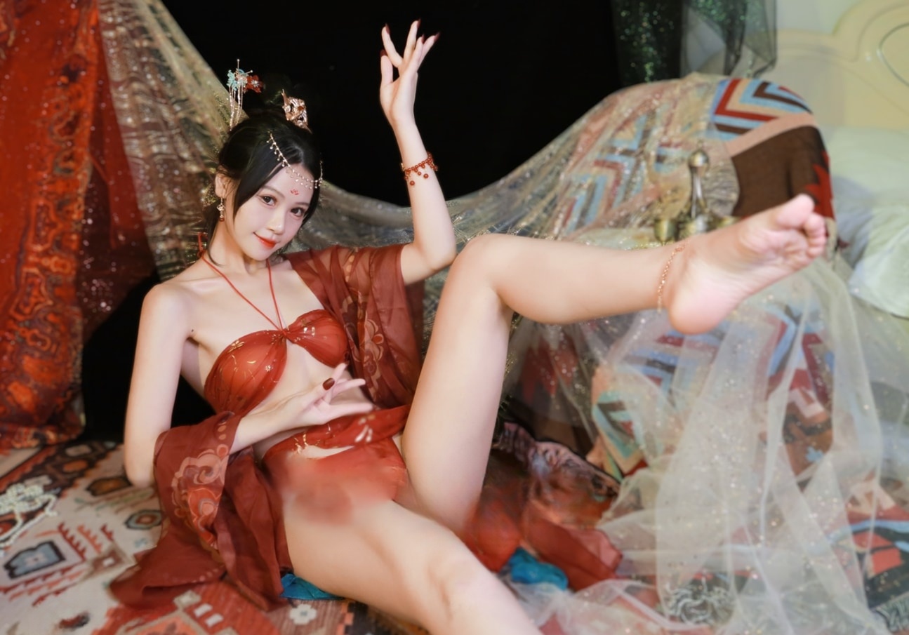 星黛鹿鹿(千反田鹿子)#敦煌舞姬图片作品欣赏 星黛鹿鹿(千反田鹿子)#敦煌舞姬图片作品欣赏